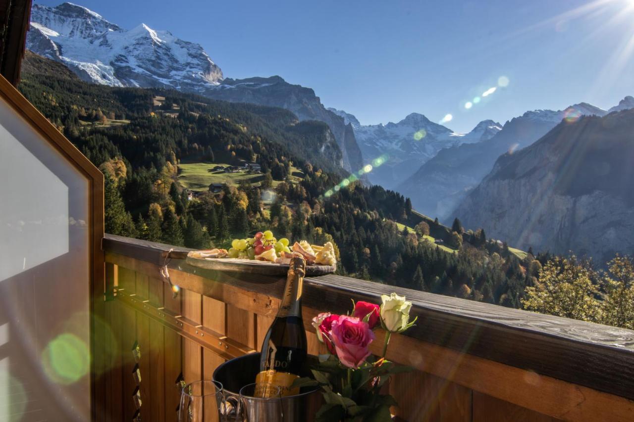 Chalet Aargovia Wengen Eksteriør bilde