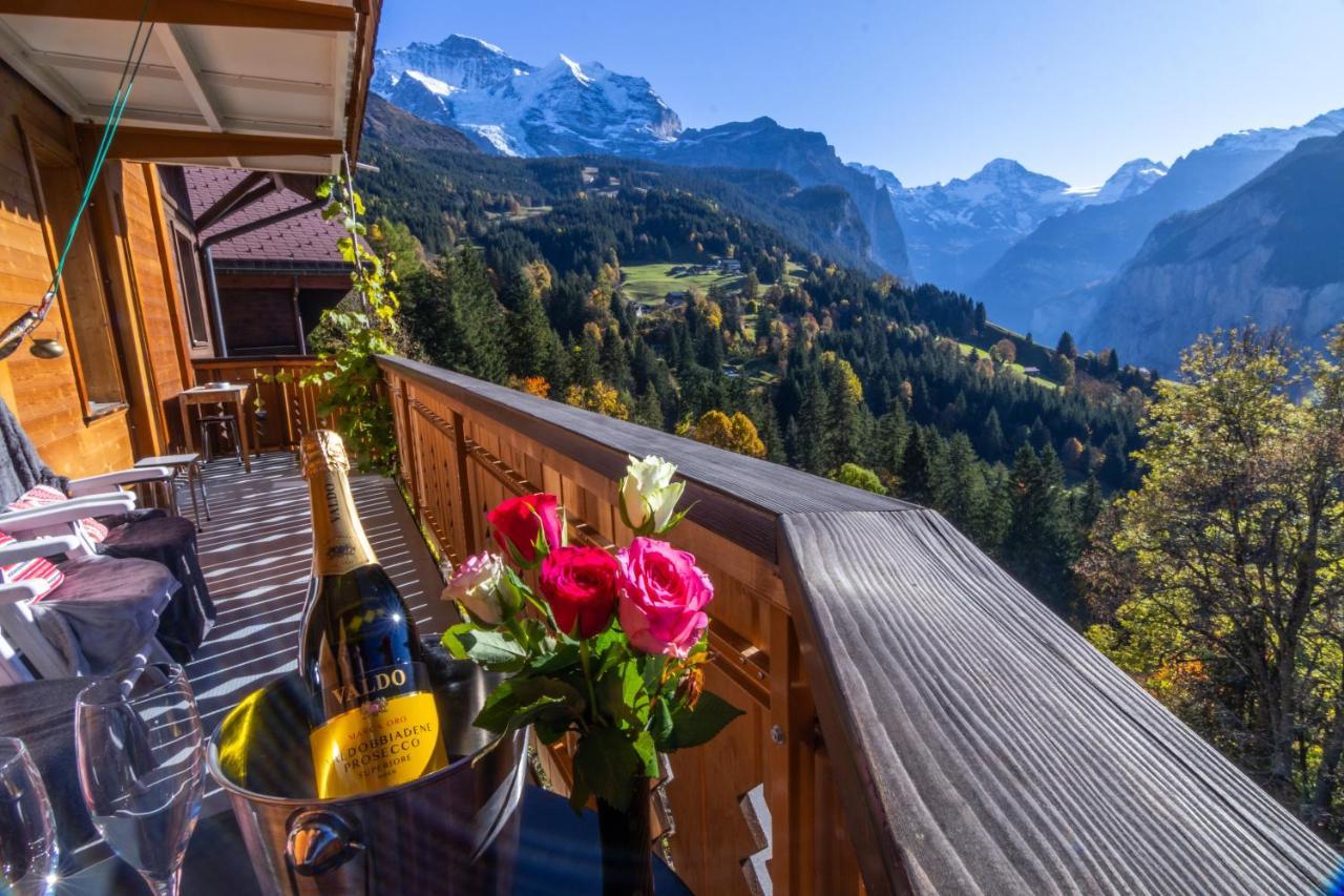 Chalet Aargovia Wengen Eksteriør bilde